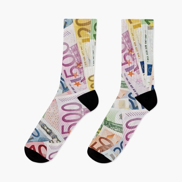 Item preview, Eur Euro Euros European Money Bill Banknote Rainbow Colorful  designed and sold by LoveSeasonz.