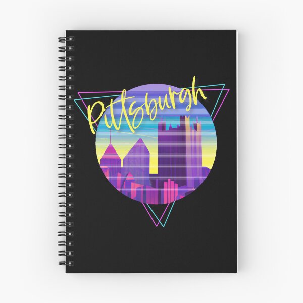 Aperçu de l'œuvre Retrowave Pittsburgh créée et vendue par YinzerWave.