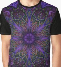 Fractal Mandala Graphic T-Shirt