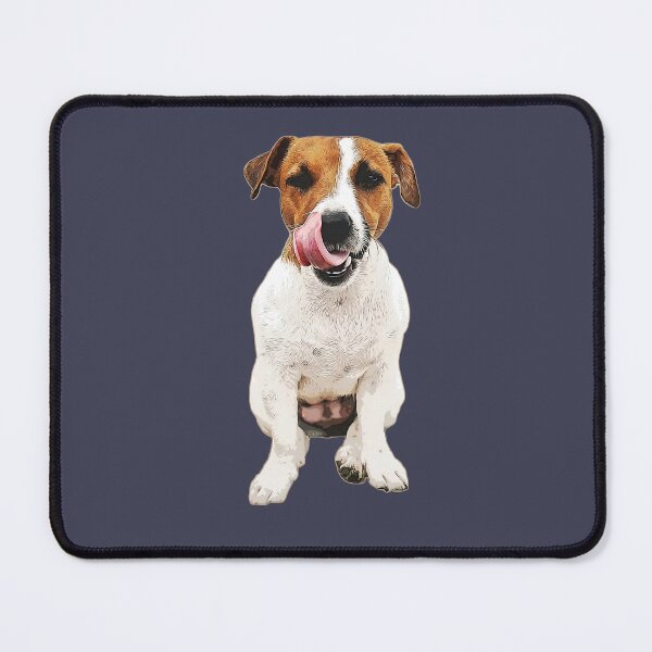 Item preview, Jack Russell Terrier Dog Cute Wink and Lick designed and sold by ElegantCat.