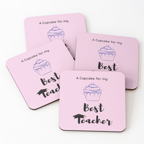 Item preview, A cup cake for my best teacher design for Teacher´s day with a graduation hat designed and sold by DesignsByMadiha.
