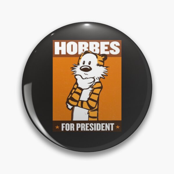 Item preview, Hobbes for Pres  designed and sold by Catalina Keith.