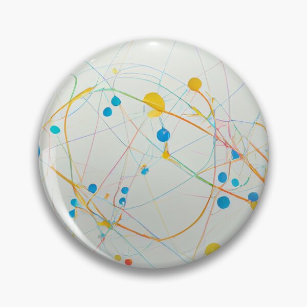 Item preview, Colorful Subatomic Particles designed and sold by UniqeDesign.