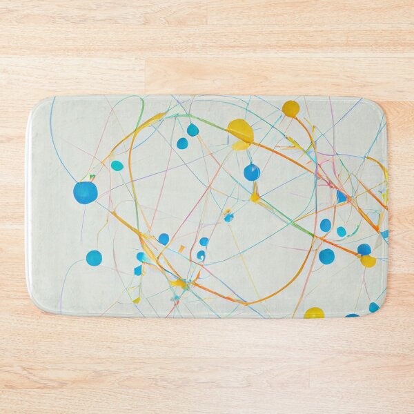 Item preview, Colorful Subatomic Particles designed and sold by UniqeDesign.