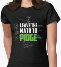 "Leave the math to Pidge" - Keith - Klance - Voltron Women's Fitted T-Shirt