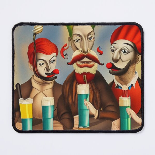 Item preview, Three Clowns at Your Work designed and sold by ericcarlosred.
