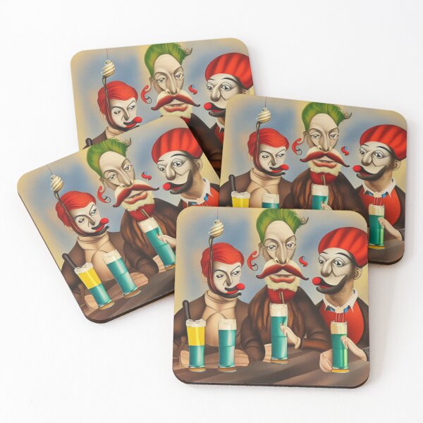 Item preview, Three Clowns at Your Work designed and sold by ericcarlosred.