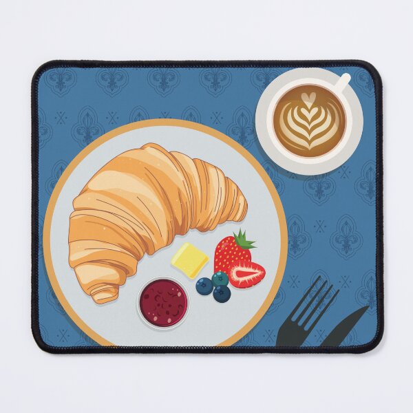 Item preview, Croissant Wall Art designed and sold by SurfolioPrints.