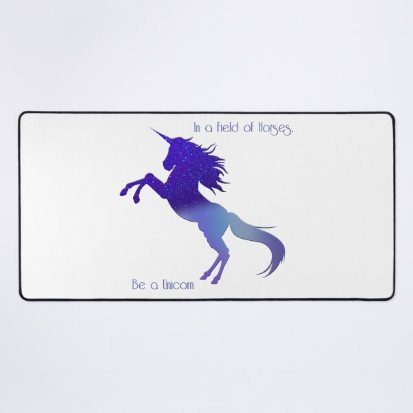 Item preview, In a Field Of Horses, Be a Unicorn - Purple designed and sold by JadeRyder.