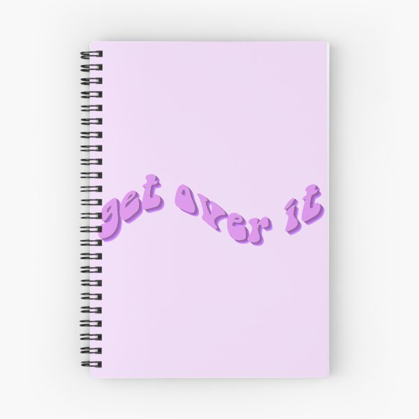 Item preview, get over it in purple designed and sold by everything4eva.