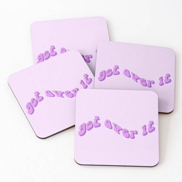 Item preview, get over it in purple designed and sold by everything4eva.