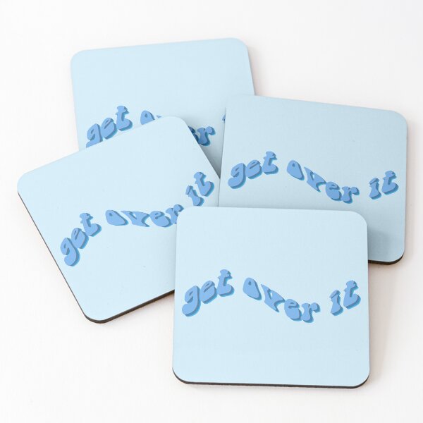 Item preview, get over it in blue designed and sold by everything4eva.