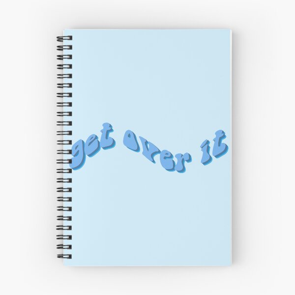 Item preview, get over it in blue designed and sold by everything4eva.