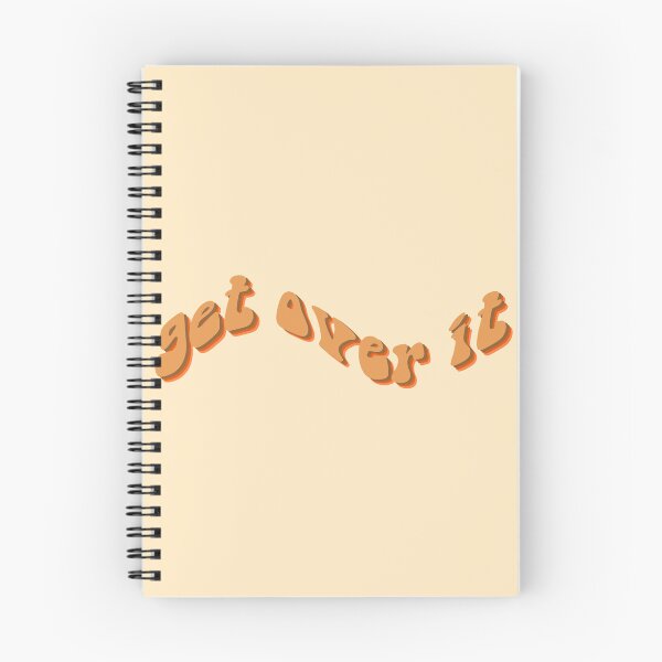 Item preview, get over it in orange designed and sold by everything4eva.