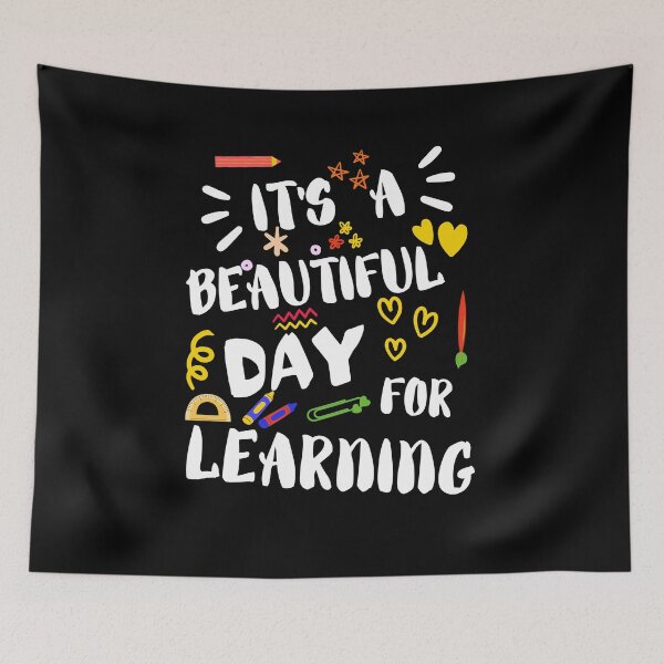 Item preview, It's A Beautiful Day For Learning designed and sold by Alpha555.