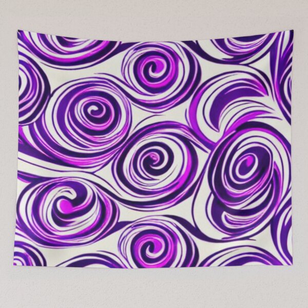 Item preview, Remolinos morados designed and sold by mwebba2005.