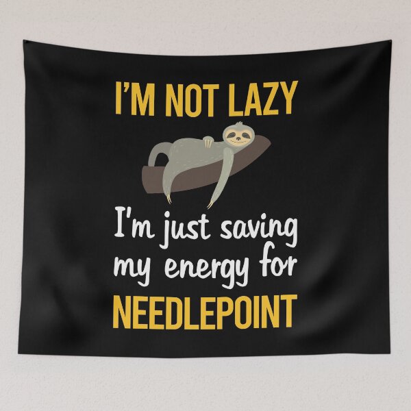 Item preview, Saving Energy Needlepoint Canvas Work designed and sold by RogersFried.