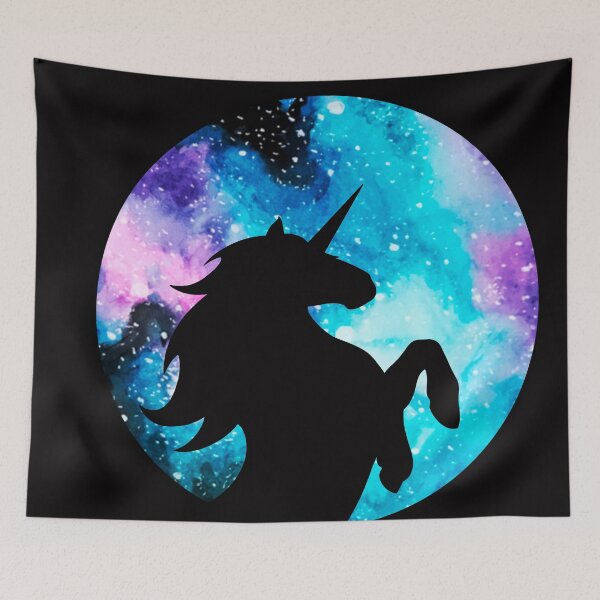 Item preview, Rearing Galaxy Unicorn Silhouette  designed and sold by Lady-Lilac.