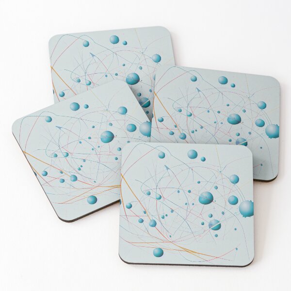 Item preview, Colorful Subatomic Particles_2 designed and sold by UniqeDesign.