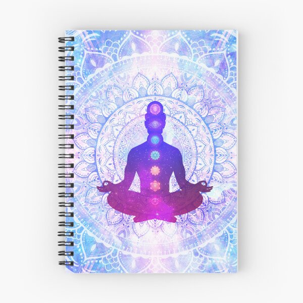 Item preview, Mandala de meditación de yoga azul designed and sold by Cameron Gray.