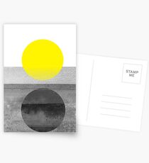 Gelb #abstract Postkarten