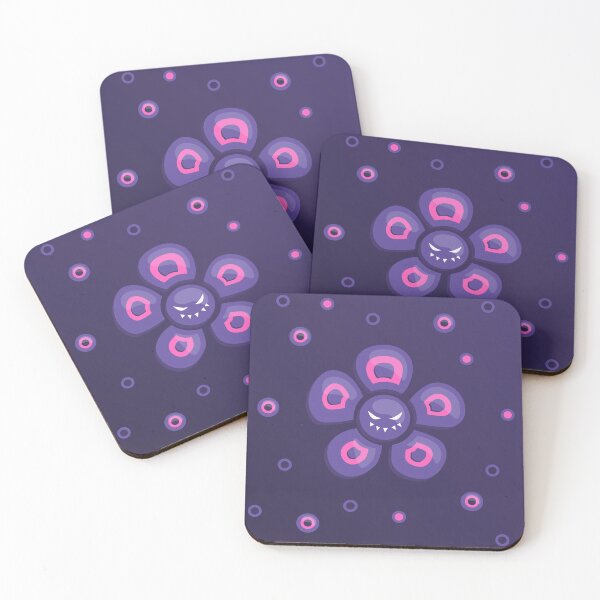 Item preview, Purple Evil Flower designed and sold by Boriana Giormova.