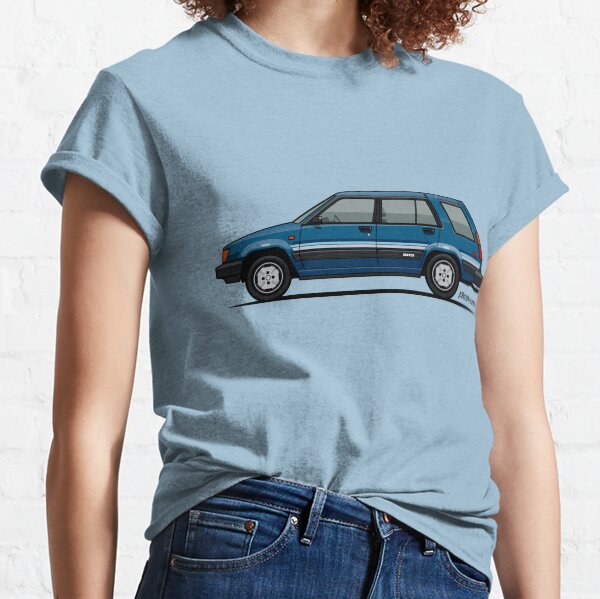 Toyota Tercel SR5 4WD Wagon AL25 (blue) Classic T-Shirt