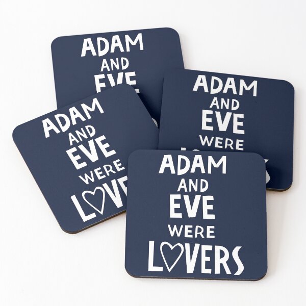 Item preview, Adam and Eve Were Lovers designed and sold by Texterns.