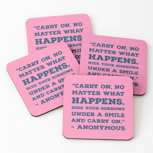 Item preview, Carry On No Matter What Happens. designed and sold by Blaze111.