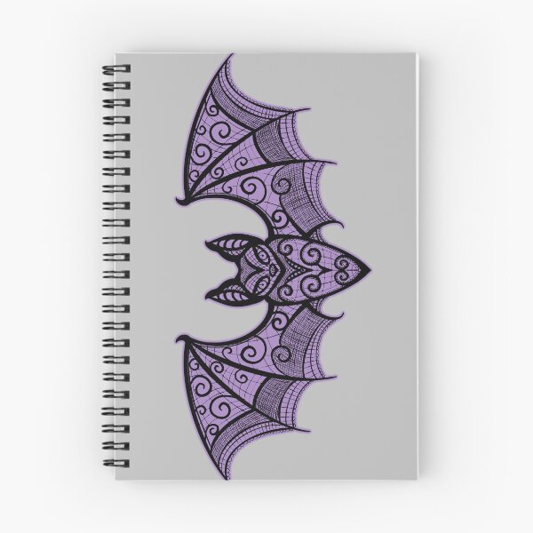 Aperçu de l'œuvre Chauve-souris en dentelle (violet) créée et vendue par CharCamp.