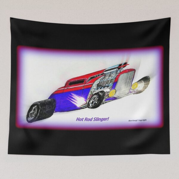 Item preview, Hot Rod Art //   Hot Rod Slinger! designed and sold by Imagin8er.