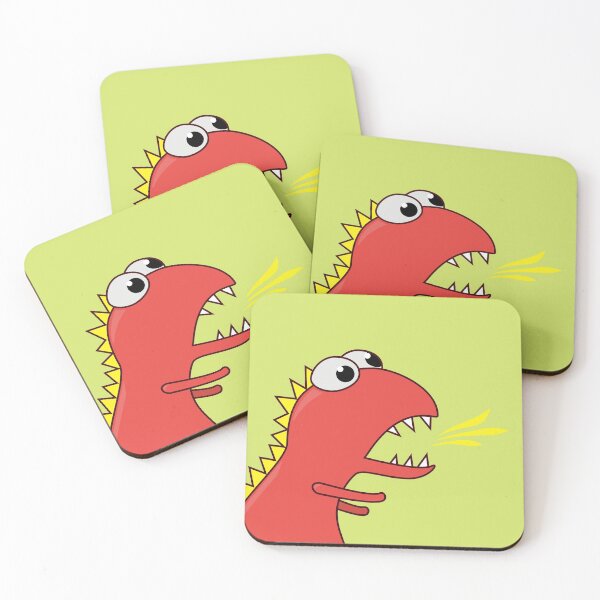 Item preview, Fire Breathing Cute Cartoon Dinosaur designed and sold by Boriana Giormova.