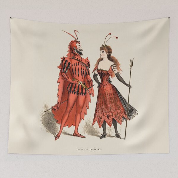 Item preview, Masquerade Antique Illustration designed and sold by Antiquated Art.