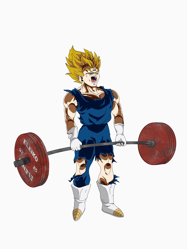 Dragon Ball Z Vegeta Fitness