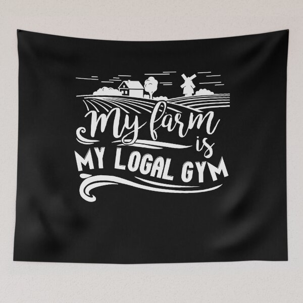 Item preview, Farmer - My Farm Is My Logal Gym designed and sold by UnknownArtistt.