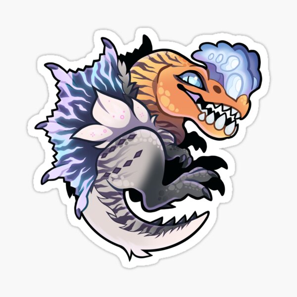 Item preview, Tiny Raging Fulgur Anjanath designed and sold by jemjamarts.