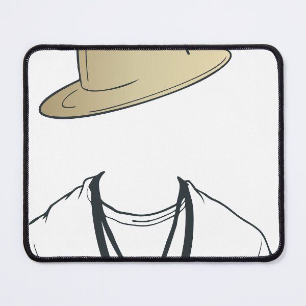 Item preview, Invisible Man Face with Hat designed and sold by RED by Arcanum Studio.