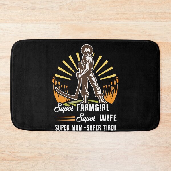 Item preview, Farmer - Super Farmgirl Super Wife designed and sold by UnknownArtistt.