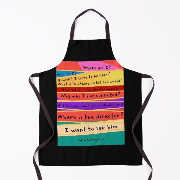 Item preview, Where is the director? Soren Kierkegaard designed and sold by LifeWisdom.