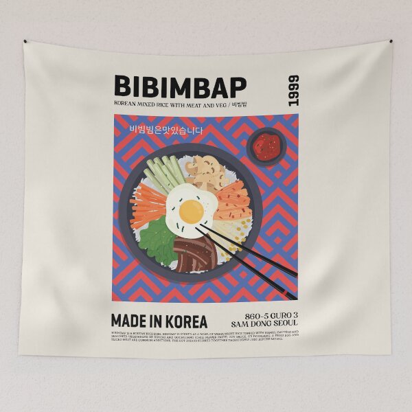 Item preview, Bibimbap Wall Art designed and sold by SurfolioPrints.