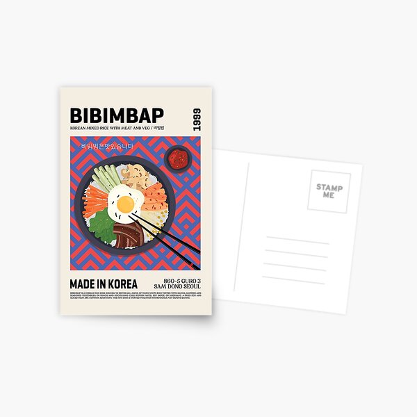 Item preview, Bibimbap Wall Art designed and sold by SurfolioPrints.