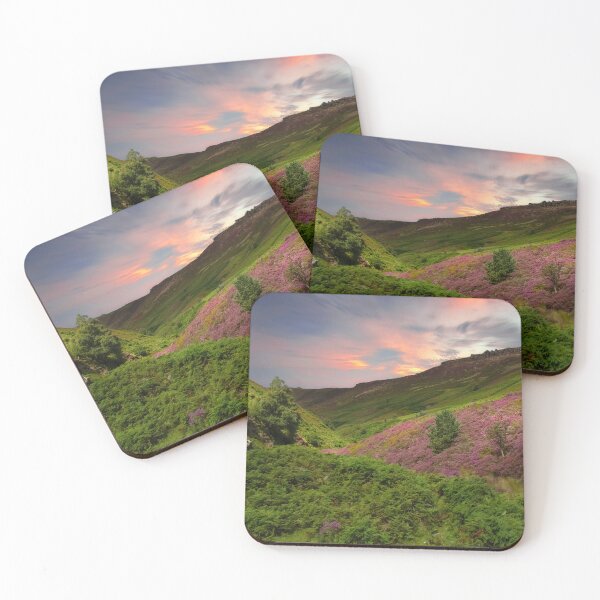 Item preview, Peak District Sunset Heather Moor designed and sold by Alisonchambers2.