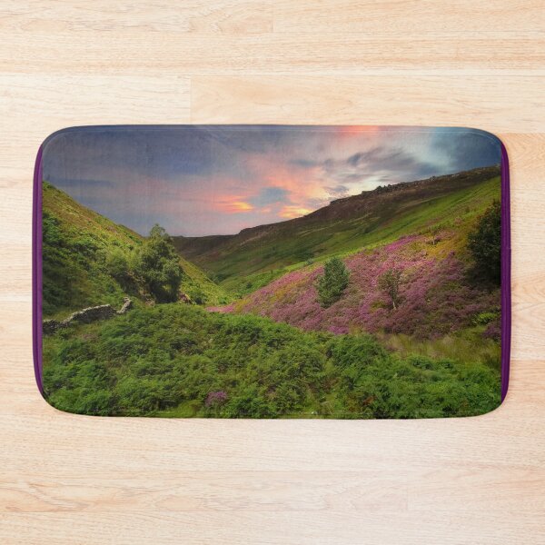 Item preview, Peak District Sunset Heather Moor designed and sold by Alisonchambers2.