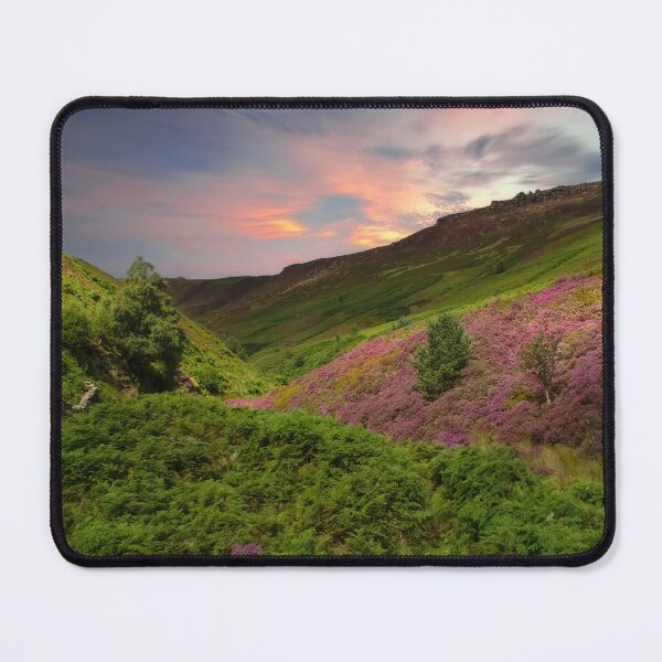 Item preview, Peak District Sunset Heather Moor designed and sold by Alisonchambers2.