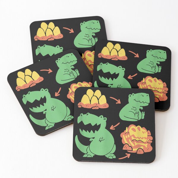 Item preview, Fun life cycle of dinosaur cartoon style designed and sold by Axelhellquis.