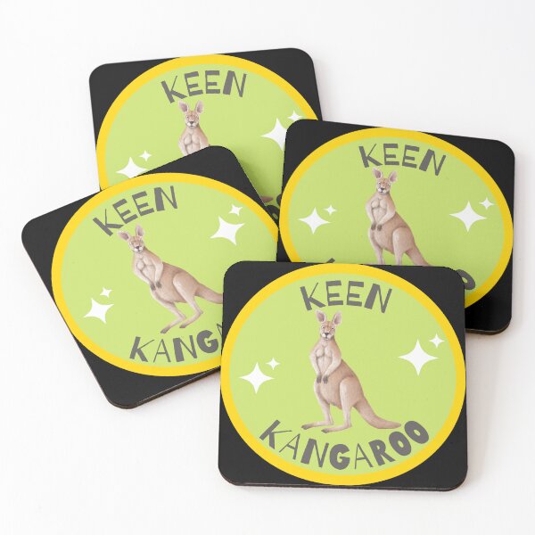Item preview, Keen Kangaroo Motivational designed and sold by Bright76.