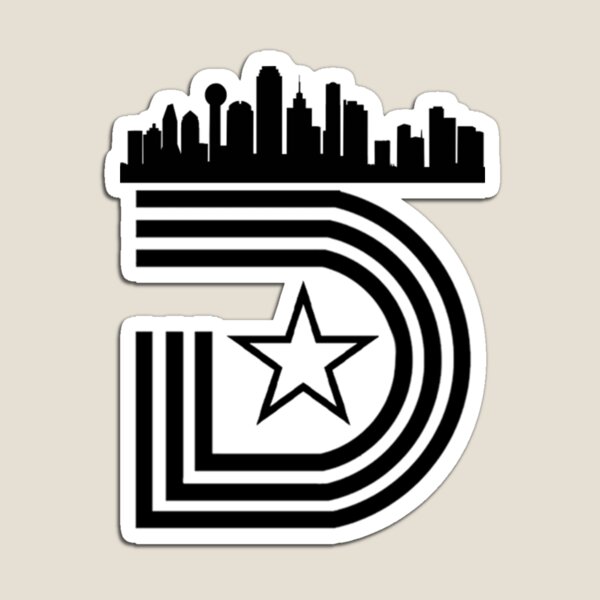 Triple D Skyline (Various Colors Available) Magnet for Sale by  DAYNEAARONSIKMA