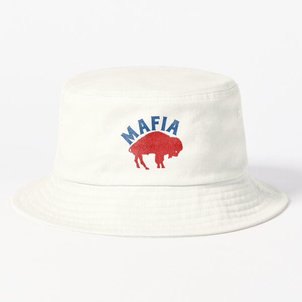 Men's New Era White Buffalo Bills 2023 NFL Training Camp Panama Bucket Hat