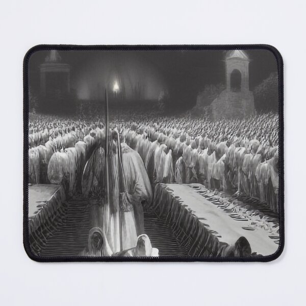 Item preview, Jesus Feeds the 5000 in black white colors designed and sold by NECHSTORE.