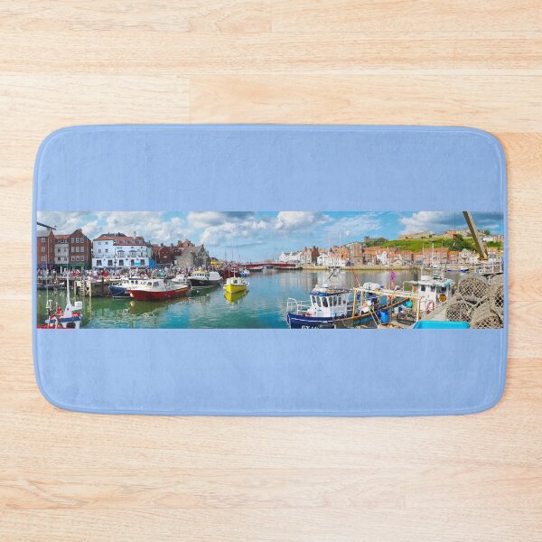 Item preview, Whitby Harbour Panorama  designed and sold by Alisonchambers2.